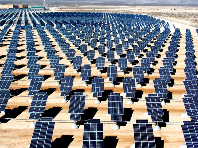  photovoltaic array that will generate 15 megawatts of solar power for