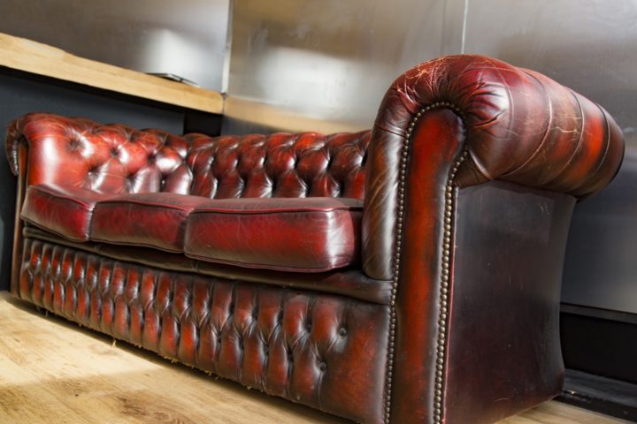 caring for a leather sofa