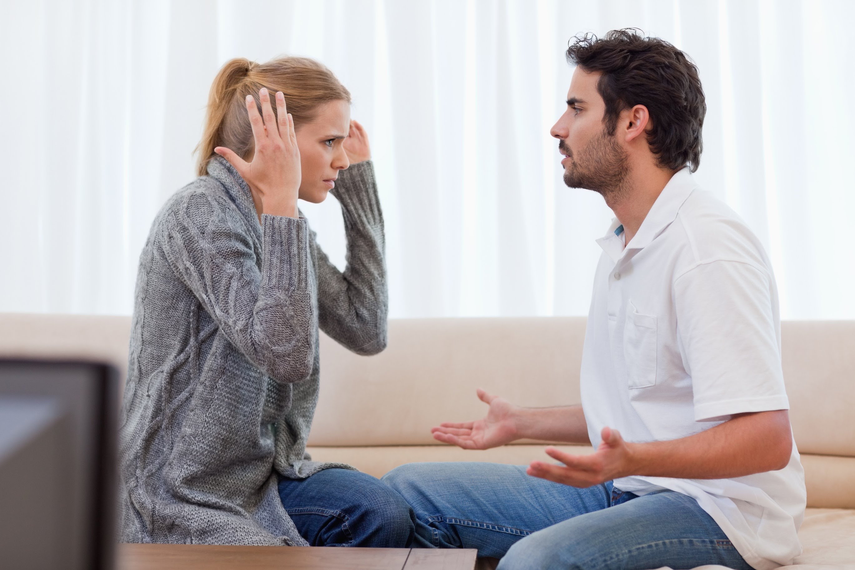 Be honest about debts when entering into a relationship, or this will happen a lot