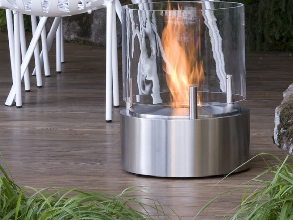 A patio heater is a welcome piece of outdoor furniture come fall