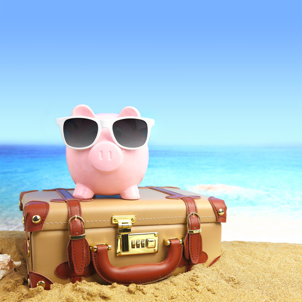 Save those dollars when hitting the road. Piggy will thank you for it.