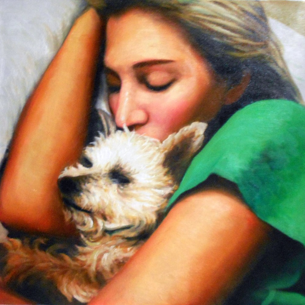 girl-and-dog