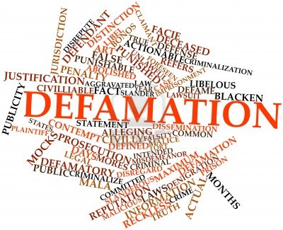 Online Defamation is a big problem these days