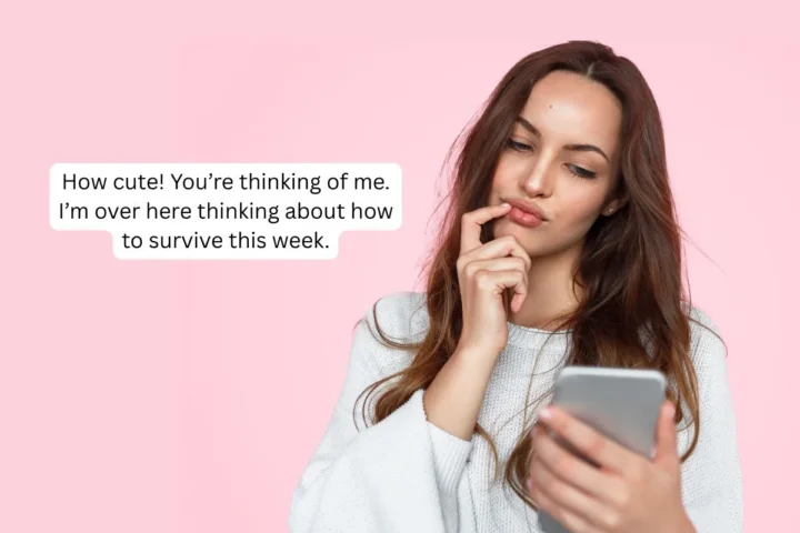 Flirty Responses to Thinking of You