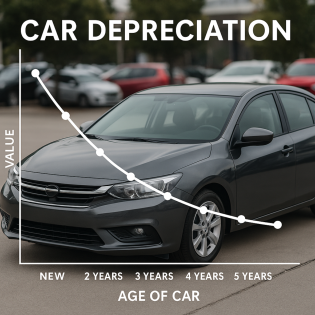 used car depreciation sweet spot