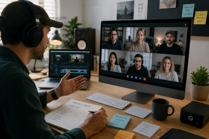 remote production collaboration